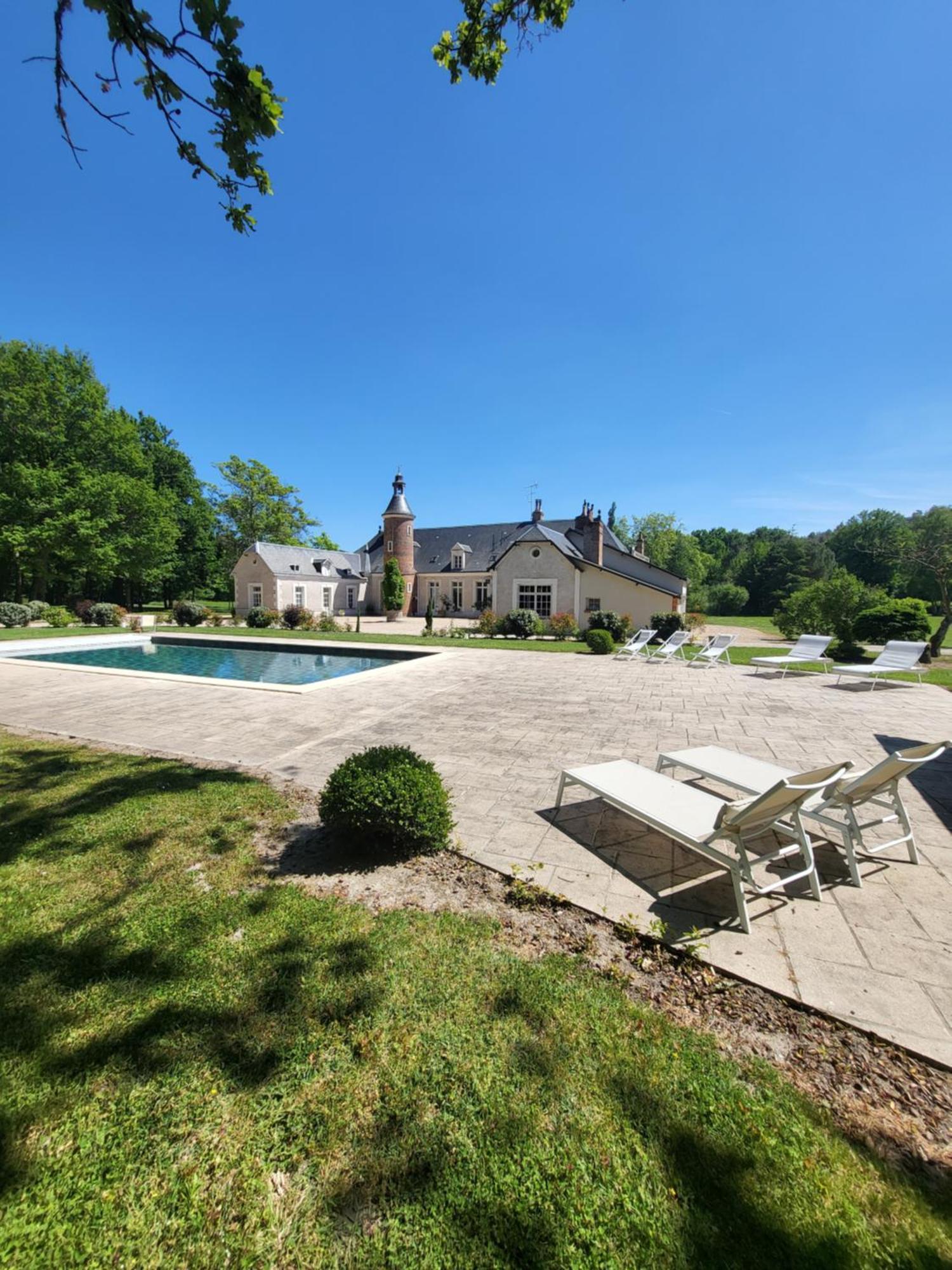 Domaine De Charme - Les Places Lassay-sur-Croisne Exterior foto